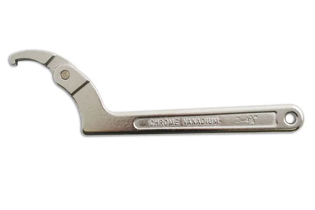 Laser Tools Adjustable Hook Wrench 50 - 120mm - PL