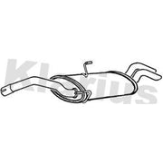 Klarius Box With Tail Pipe Rear CN458T