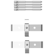 Textar Brake Pad Accessory Fitting Kit Front 82505800
