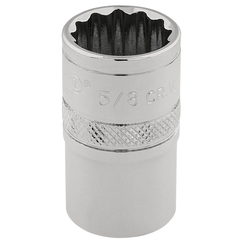 Draper Expert HI-TORQ® 12 Point Socket, Sq. Dr., 5/8"