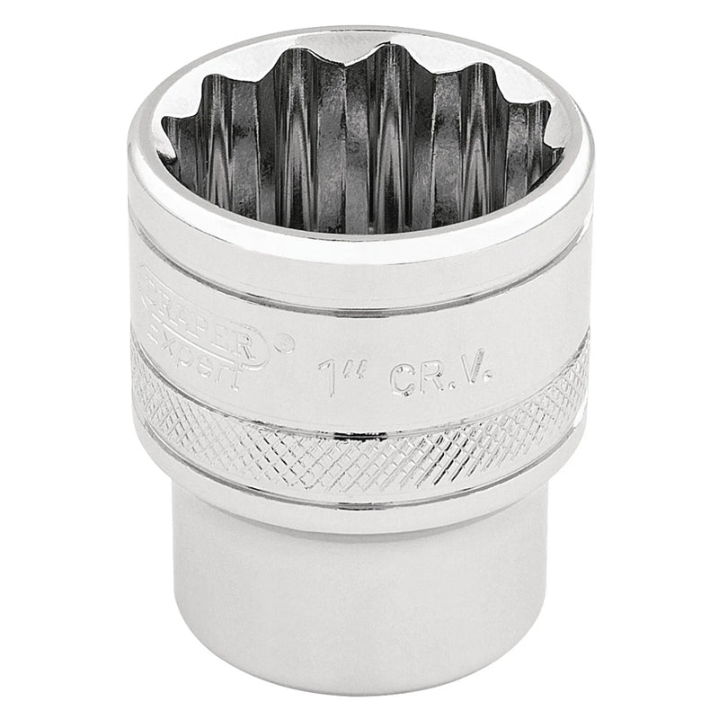 Draper Expert HI-TORQ® 12 Point Socket, Square Drive, 1"
