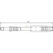 NAPA Brake Hydraulic Hose Line Rear NBH1086