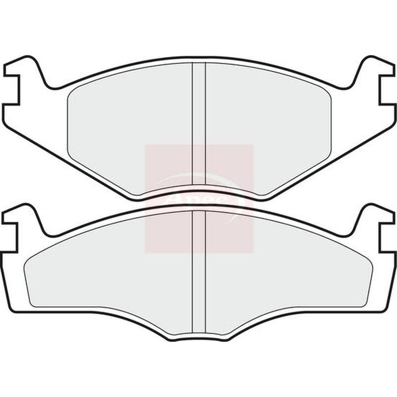 Apec Front Brake Pad Set PAD438