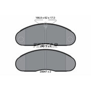 Textar Front Brake Pad Set 2907102