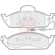 Apec Front Brake Pad Set PAD1102
