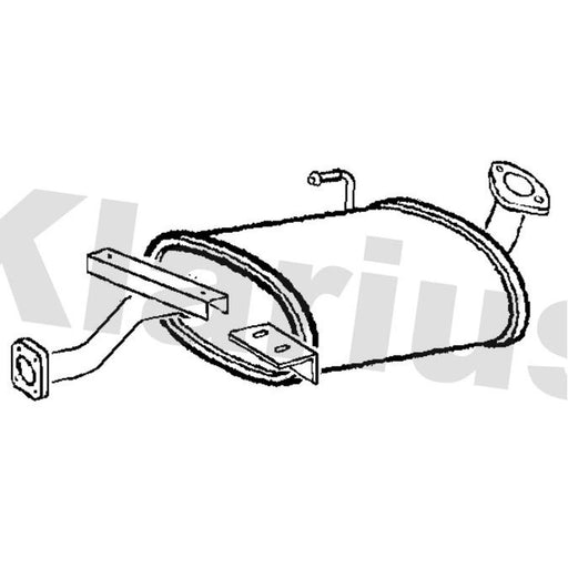 Klarius Box With Centre Pipe Centre IZ21T