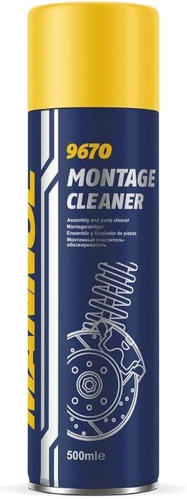 MANNOL Montage Brake Cleaner Aerosol Spray Professional Degreaser 500ml - MAN