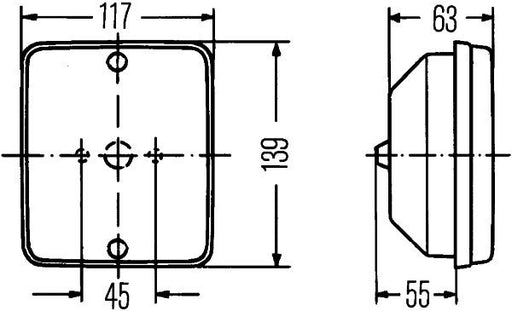 Hella 2BA 003 236-027 Direction Indicator