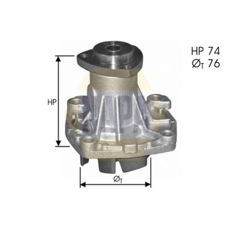 NAPA Engine Cooling Water Pump NWP1083