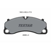 Textar Front Brake Pad Set 2556601