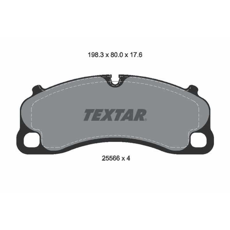 Textar Front Brake Pad Set 2556601