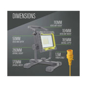 Lighthouse 4000 Lumen Site Light 38W 110V - AST8338