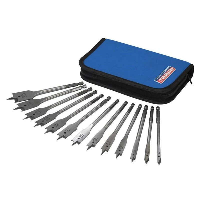 Faithfull Flat Bit Set, 13 Piece - FAIFBSET13E