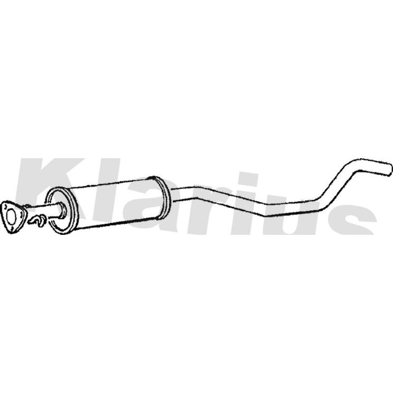 Klarius Box With Centre Pipe Centre VL475T