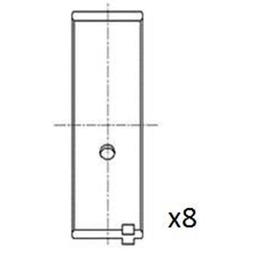 FAI Big End Bearing Set 45. BB2060-STD