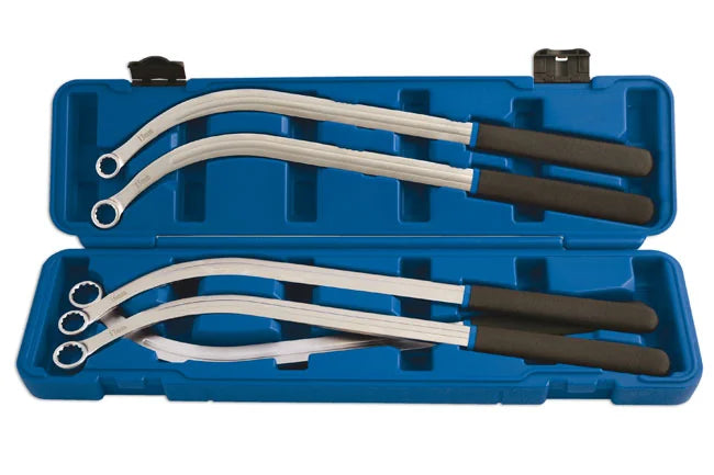 Laser Tools Pulley Wrench Set 5pc - PL