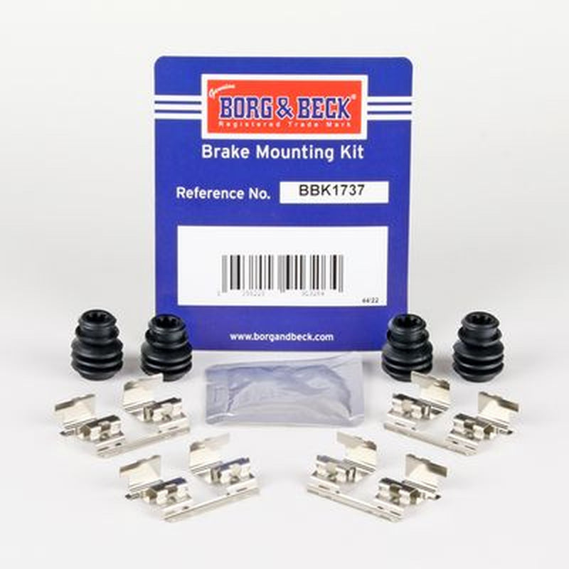 Borg & Beck Brake Pad Accessory Fitting Kit Rear BBK1737