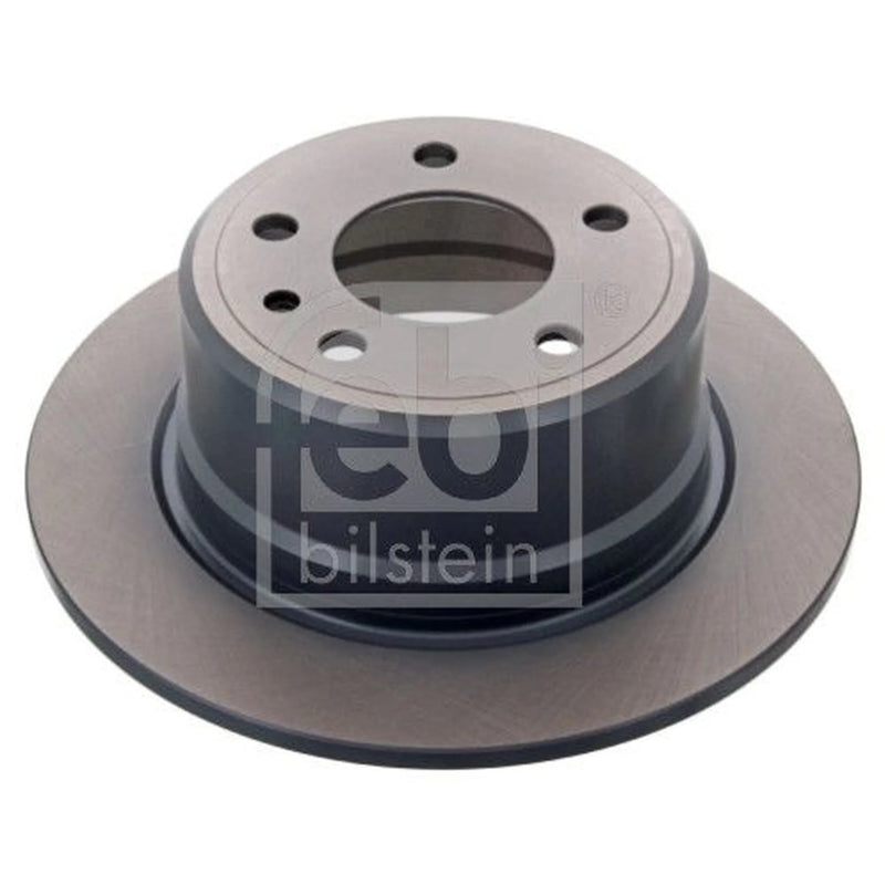 Febi 2 x Solid Rear Brake Discs 43808
