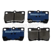 Borg & Beck 4 x Rear Brake Pad Set BBP2157