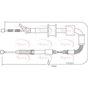 Apec Handbrake Cable Right Rear CAB1424
