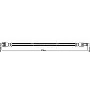 Borg & Beck Brake Hydraulic Hose Line Rear Lef BBH8367