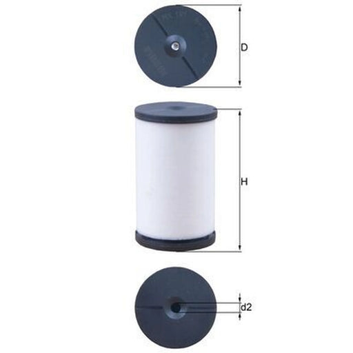 Mahle Automatic Transmission Hydraulic Filter HX 191
