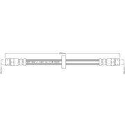 Juratek Brake Hydraulic Hose Line Rear JBH1051