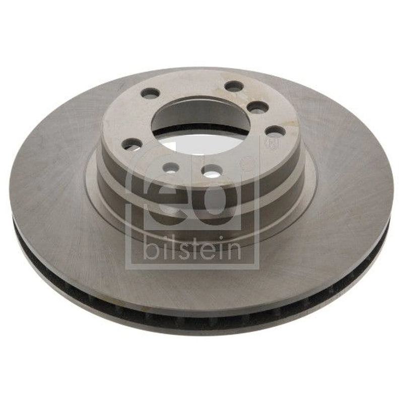 Febi 2 x Internally Vented Front Brake Discs 10752
