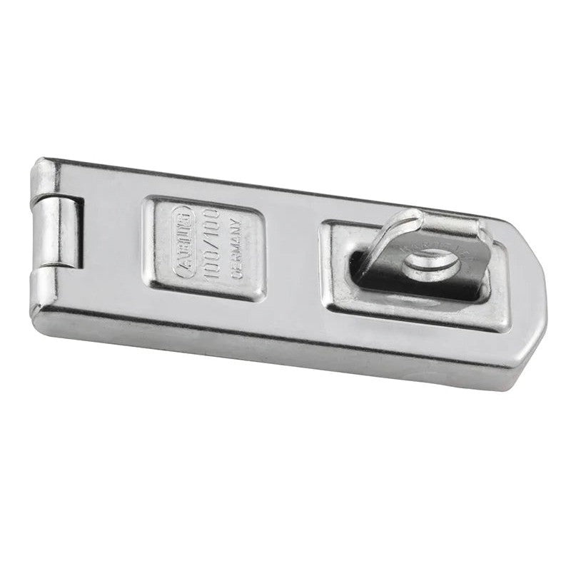 ABUS Mechanical 100/100 Hasp & Staple Carded 100mm - 10033700-01