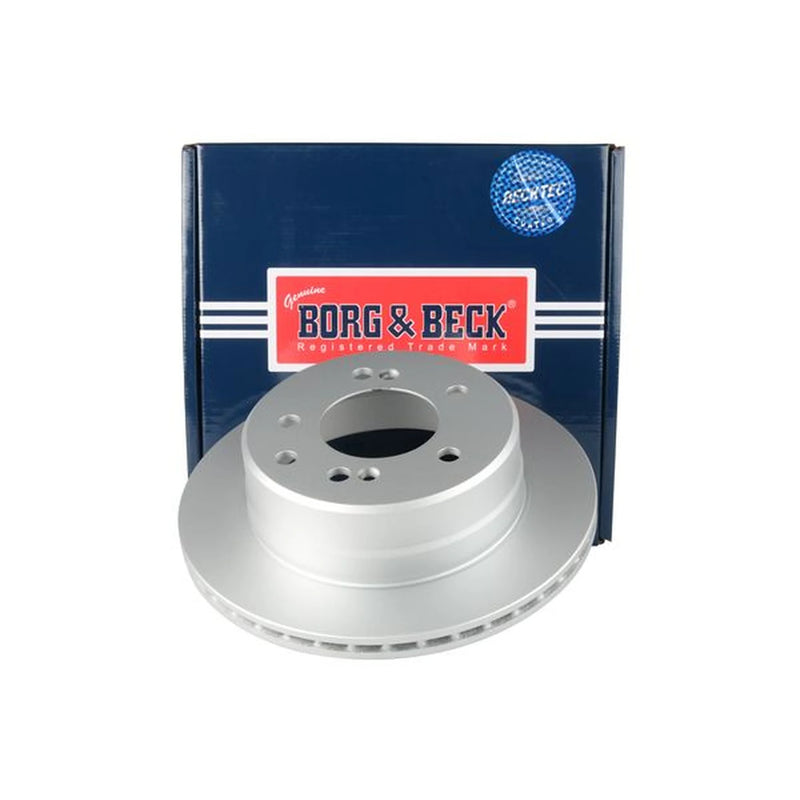 Borg & Beck 2 x Vented Rear Brake Discs BBD6286S
