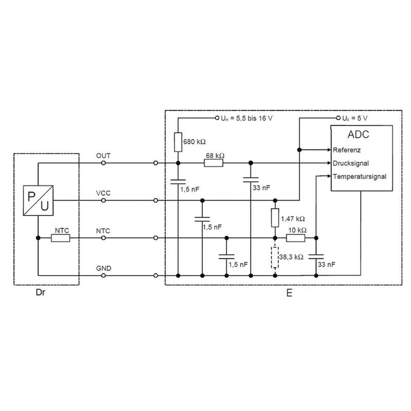Bosch Turbo Boost Pressure Sensor 0 281 006 076