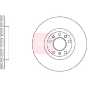 Apec 2 x Vented Front Brake Discs DSK3138