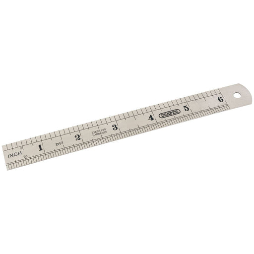 Draper Steel Rule, 150mm/6" 59633 Draper  - Town Parts