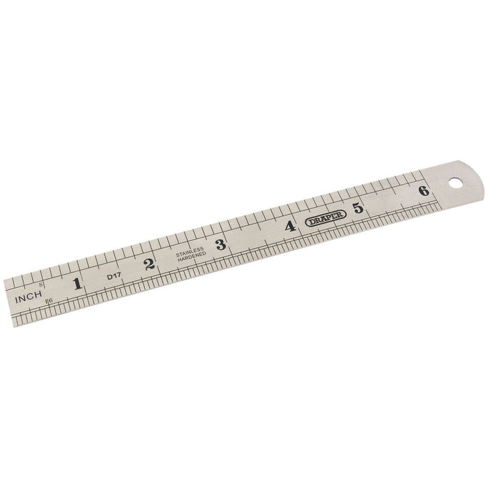 Draper Steel Rule, 150mm/6" 59633 Draper  - Town Parts
