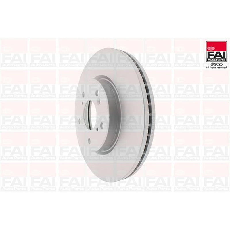 FAI 2 x Vented Front Brake Discs BD543