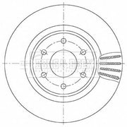Borg & Beck 2 x Vented Front Brake Discs BBD6146S