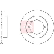Apec Rear Brake Discs DSK2909