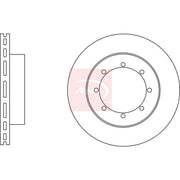 Apec Rear Brake Discs DSK2909