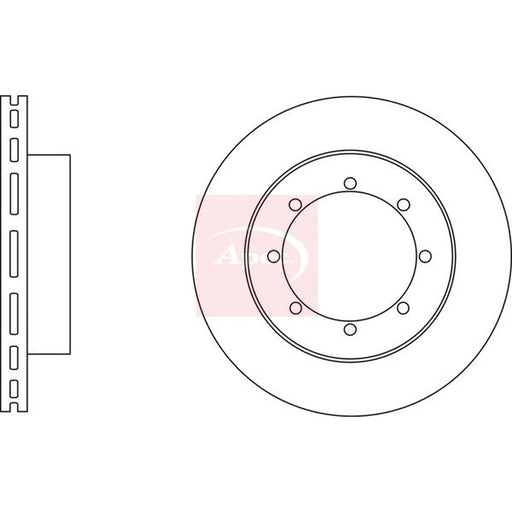 Apec Rear Brake Discs DSK2909