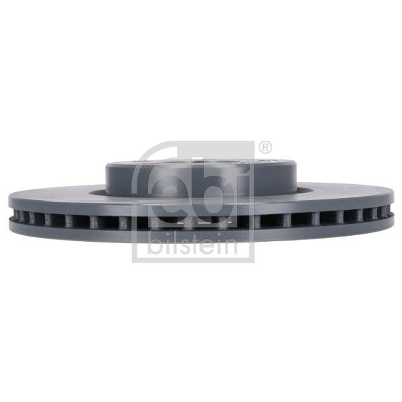 Febi 2 x Internally Vented Front Brake Discs 196213