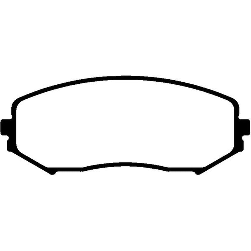 Abtex Front Brake Pad Set PLU1351