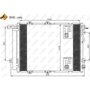 NRF Air Conditioning Condenser 35519