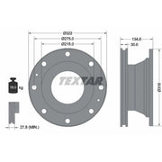 Textar 2 x Internally Vented Brake Discs 93084900 OE 1907526 1907527 1907530