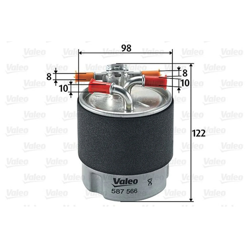Valeo Fuel Filter Element 587566