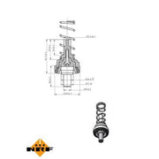 NRF Thermostat,Coolant 725204
