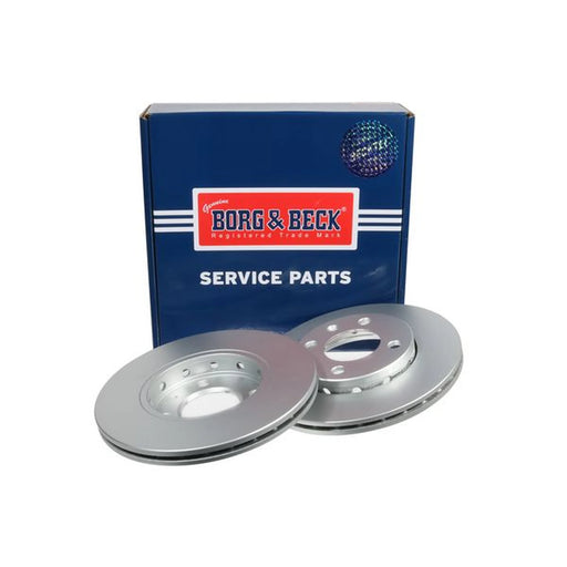 Borg & Beck 2 x Vented Front Brake Discs BBD5109