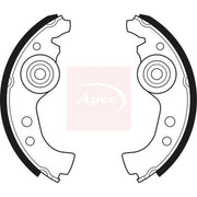 Apec Brake Shoe Set Axle Kit SHU45
