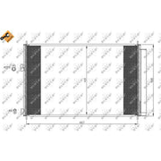 NRF Air Conditioning Condenser 35641