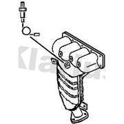 Klarius Catalyst Type Approved With Pipe Front 321883