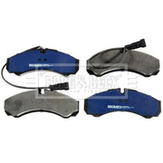 Borg & Beck 4 x Rear Brake Pad Set BBP2551